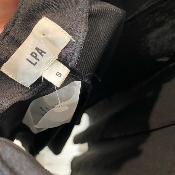 LPA Josette Mini Dress in Black - Picture 3 of 8